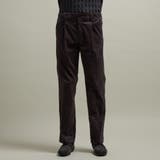 【HIDEAWAYS BLACK】コーデュロイワンタックイージースラックス | NICOLE | 詳細画像5 