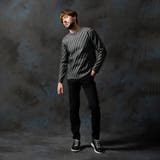 バイアスダブルフェイス クルーネックニット | NICOLE | 詳細画像12 