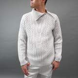 ケーブル編み衿ファスナータートルネックニット | NICOLE | 詳細画像18 