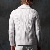 ケーブル編み衿ファスナータートルネックニット | NICOLE | 詳細画像9 