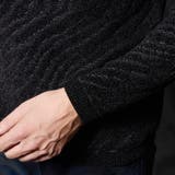 ゼブラ柄衿ファスナータートルネックニット | NICOLE | 詳細画像10 