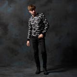 カモフラブリスタージャカードクルーネックニット | NICOLE | 詳細画像4 