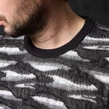 カモフラブリスタージャカードクルーネックニット | NICOLE | 詳細画像8 