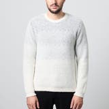 グラデーションシャギークルーネックニット | NICOLE | 詳細画像4 