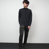 バイアスジャカード スタンドハーフジップニット | NICOLE | 詳細画像18