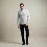 【HIDEAWAYS BLACK】シルク混 ミラノリブタートルネックニット | NICOLE | 詳細画像5 