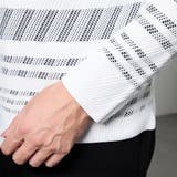 【WEB限定】バイアスダブルフェイス クルーネックニット | NICOLE | 詳細画像8