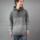 ケーブルグラデーションフーテッドプルオーバーニット | NICOLE | 詳細画像15 