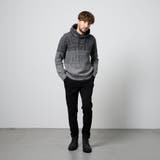 ケーブルグラデーションフーテッドプルオーバーニット | NICOLE | 詳細画像3 