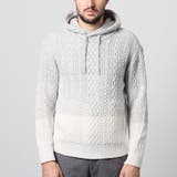 ケーブルグラデーションフーテッドプルオーバーニット | NICOLE | 詳細画像5 