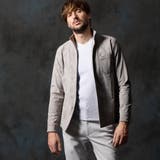 19ライトグレー | ムラプリントカットコーデュロイシャツ | NICOLE