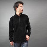 【HIDEAWAYS BLACK】モールブロックチェックスタンドハーフジッププル… | NICOLE | 詳細画像16 