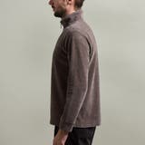 【HIDEAWAYS BLACK】モールブロックチェックスタンドハーフジッププル… | NICOLE | 詳細画像6 