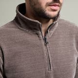 【HIDEAWAYS BLACK】モールブロックチェックスタンドハーフジッププル… | NICOLE | 詳細画像9 