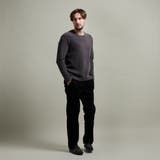 【HIDEAWAYS BLACK】シェニールバイアスジャカードプルオーバー | NICOLE | 詳細画像3 