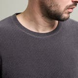 【HIDEAWAYS BLACK】シェニールバイアスジャカードプルオーバー | NICOLE | 詳細画像9 