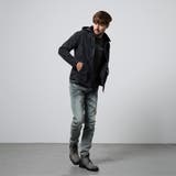 ムラプリントスタンドアップジップブルゾン | NICOLE | 詳細画像4