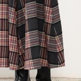 【WALDO】モールチェックフレアスカート | NICOLE | 詳細画像8 