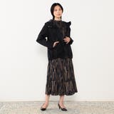 蓄熱中綿入りフーデッドブルゾン | NICOLE | 詳細画像4 