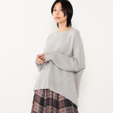 29グレー | 【WALDO】ホールガーメントガーターニット | NICOLE