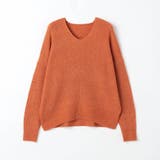 10オレンジ | 【WALDO】Ｖネックプルオーバーニット | NICOLE