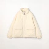 28オフホワイト | パディングスタンドブルゾン | NICOLE