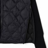 【TAION】ミリタリーハイネックニット切り替えダウンブルゾン | NICOLE | 詳細画像5