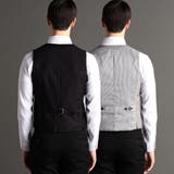 SUPER BLACK フォーマル対応リバーシブルベスト | NICOLE | 詳細画像4 