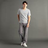 ブライトリブ VネックTシャツ | NICOLE | 詳細画像3