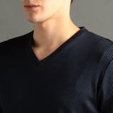 ブライトリブ VネックTシャツ | NICOLE | 詳細画像9