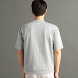メランジジャカード リラックスフィット クルーネックTシャツ | NICOLE | 詳細画像6
