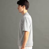 メランジジャカード リラックスフィット クルーネックTシャツ | NICOLE | 詳細画像7