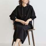 49ブラック | 【セットアップアイテム】フードプルオーバー×タイトスカート | NICOLE