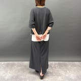 【セットアップアイテム】レイヤード風Tシャツ×タイトロングスカート | NICOLE | 詳細画像11
