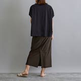 【セットアップアイテム】レイヤード風Tシャツ×タイトロングスカート | NICOLE | 詳細画像4