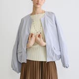 64サックス | ZIPバルーンブルゾン | NICOLE