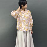 柄タックパフブラウス | NICOLE | 詳細画像16 