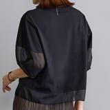 シアー切り替えTシャツ | NICOLE | 詳細画像14