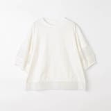 シアー切り替えTシャツ | NICOLE | 詳細画像19