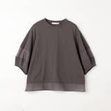 シアー切り替えTシャツ | NICOLE | 詳細画像20