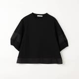 シアー切り替えTシャツ | NICOLE | 詳細画像21