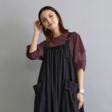 シアー切り替えTシャツ | NICOLE | 詳細画像6