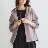 19ライトグレー | フードジップパーカー | NICOLE