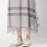 チュールチェックスカート | NICOLE | 詳細画像12 