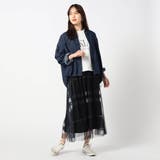 チュールチェックスカート | NICOLE | 詳細画像5 