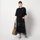 チュールチェックスカート | NICOLE | 詳細画像6 
