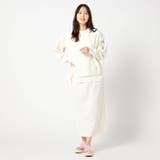 24クリーム | 【セット企画】MA-1ポケット付きプルオーバー+スカート | NICOLE