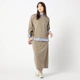 41ライトグリーン | 【セット企画】MA-1ポケット付きプルオーバー+スカート | NICOLE