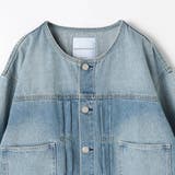 【BROOKLYN OVERALL】ノーカラーデニムジャケット | NICOLE | 詳細画像9 
