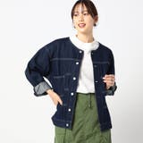 91その他2 | 【BROOKLYN OVERALL】ノーカラーデニムジャケット | NICOLE